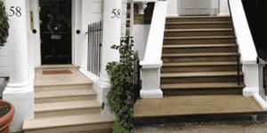 Read more about the article Traditional London Stone Front Entrance Steps
