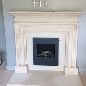 portland stone fireplace london