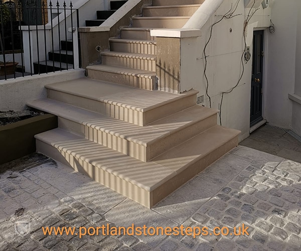 Portland Stone Steps Jan 1901