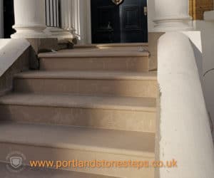 Portland Stone Steps Jan 1914